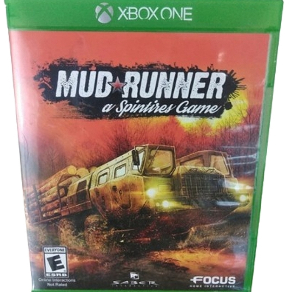 XBOX One Mud Runner Spintires Off Roading Simulation Video Game